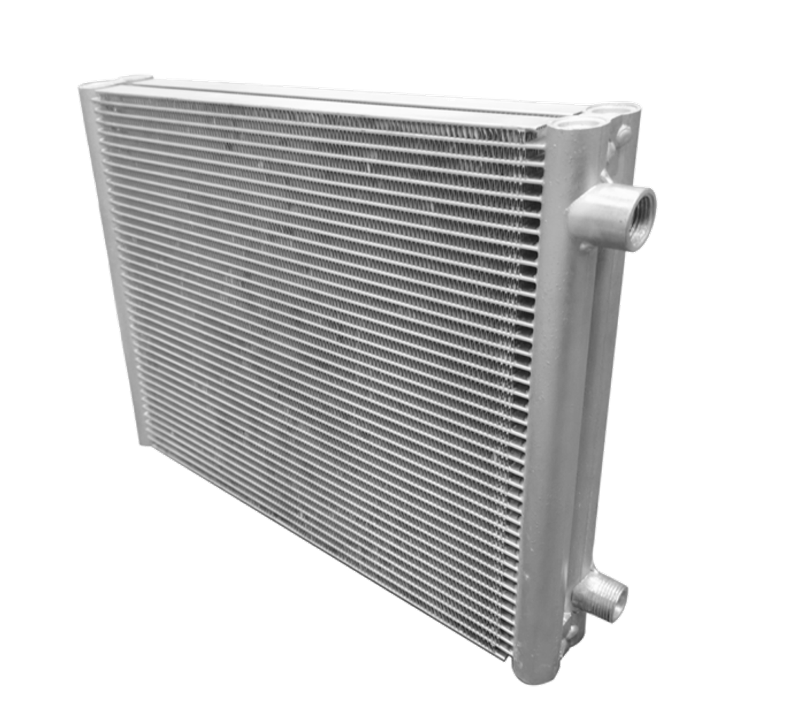 Fabricante de trocador de calor condensador de microcanal com aleta personalizada