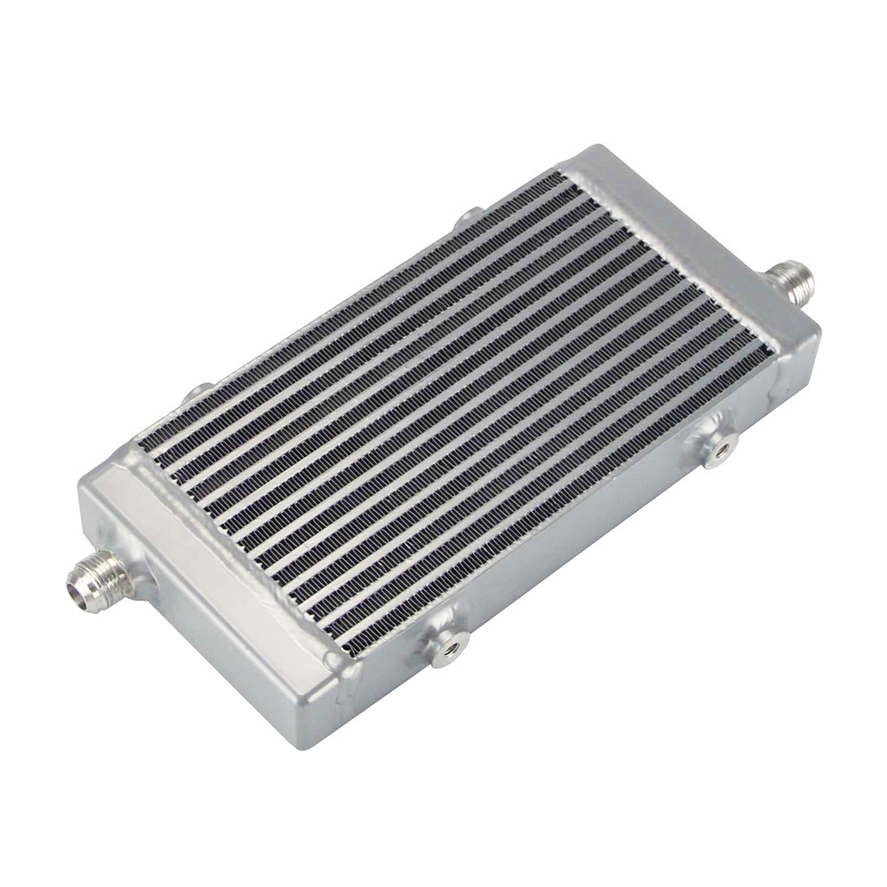 Trocador de calor de aleta de placa soldada CAB ou VB, refrigerador de óleo de motor de automóvel 13044-2
