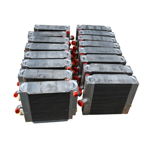Trocadores de calor de placas e aletas de alumínio ar-ar