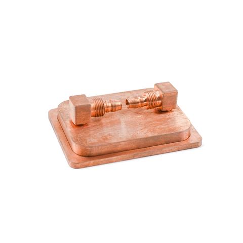 Trocador de calor frio de água com placa de resfriamento líquido de cobre