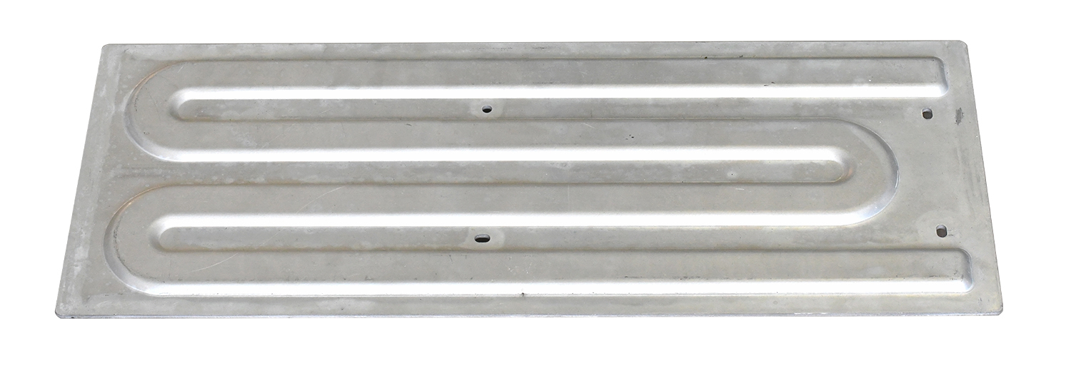 Placa de resfriamento de bateria para brasagem de alumínio a vácuo com bloco de resfriamento de alumínio 