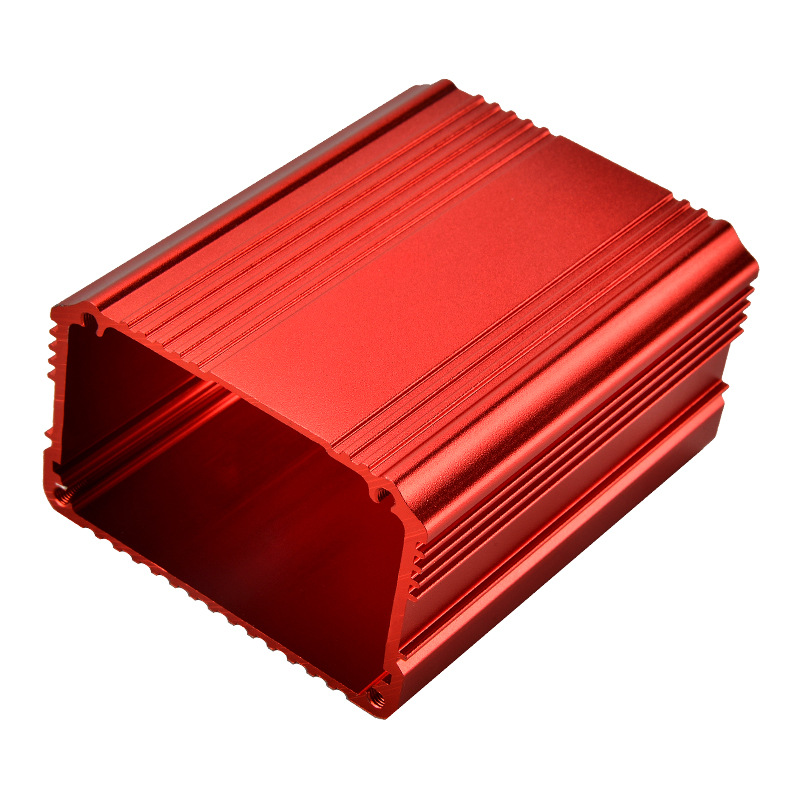 Caixa de dissipador de calor de gabinete elétrico de alumínio